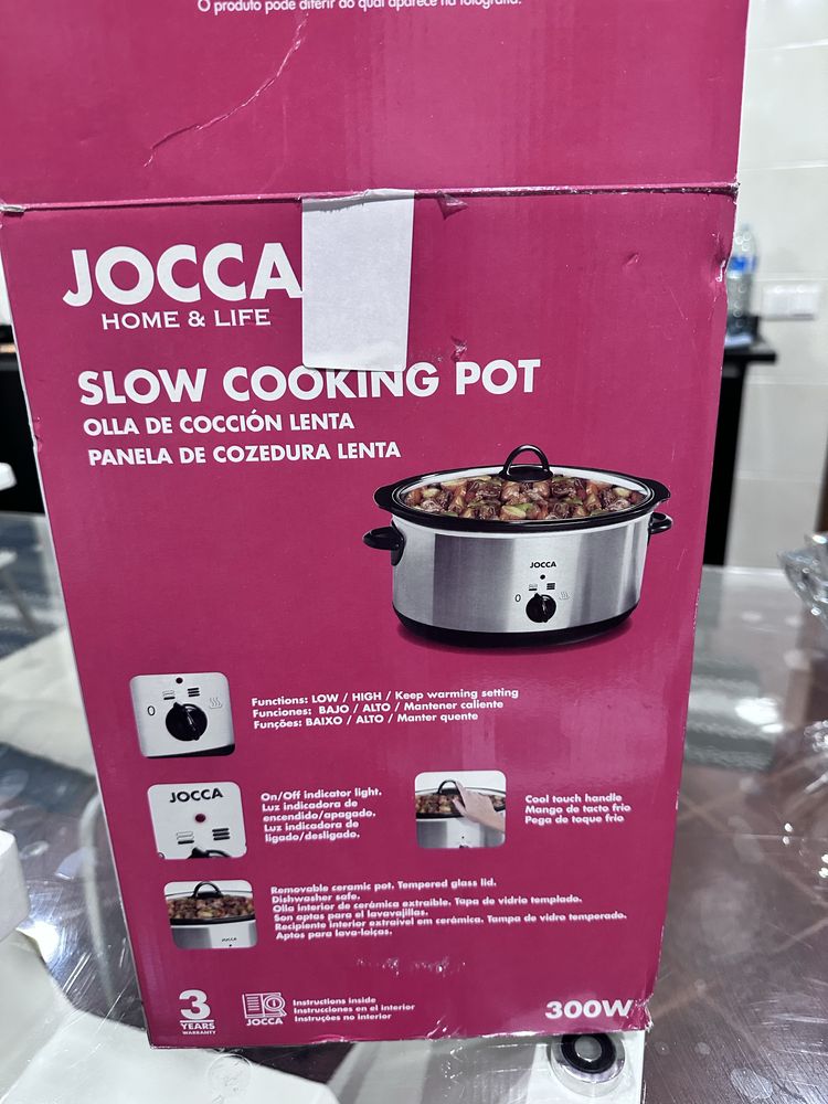 Panela Cozedura Lenta 6LT Jocca