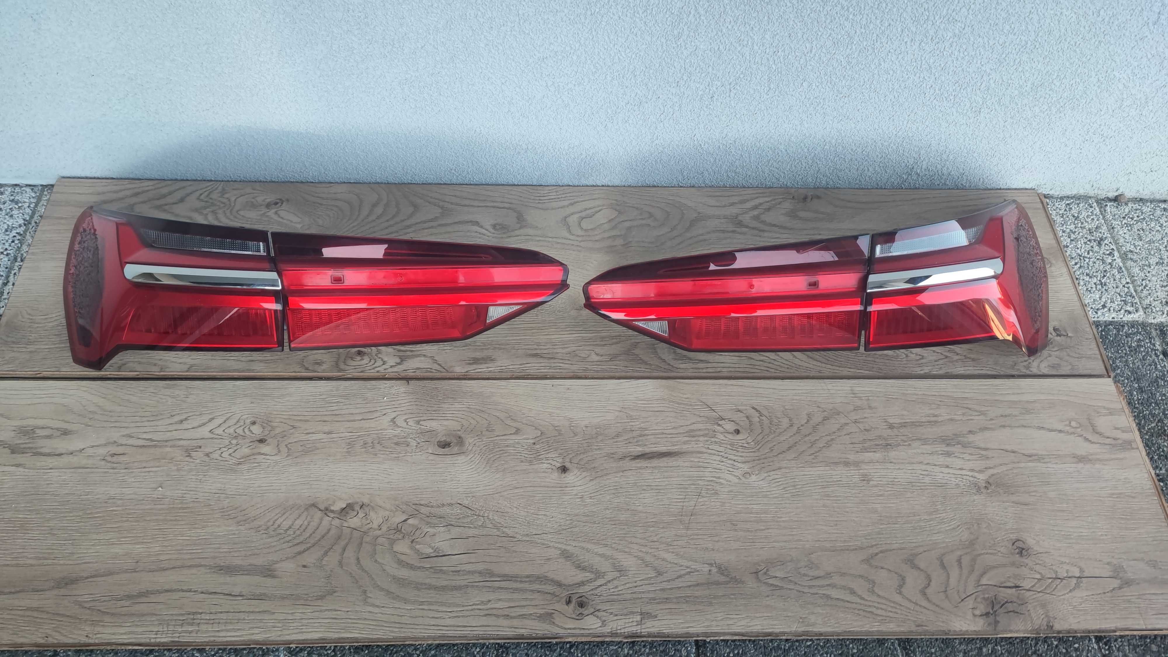 Lampy komplet tył audi a6 c8 full led całe ! okazja