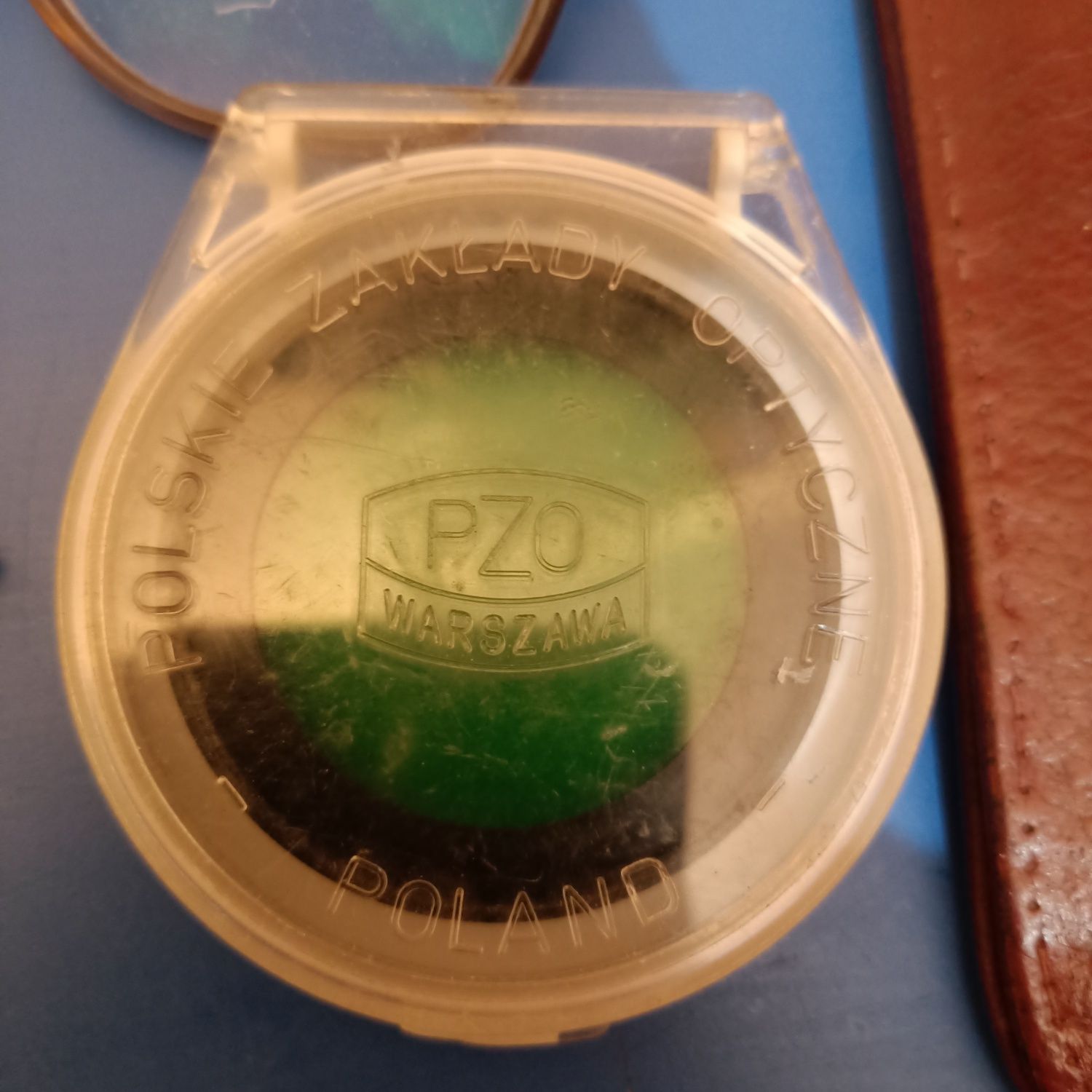 Zestaw okularów etui pokrowców okulary PRL
