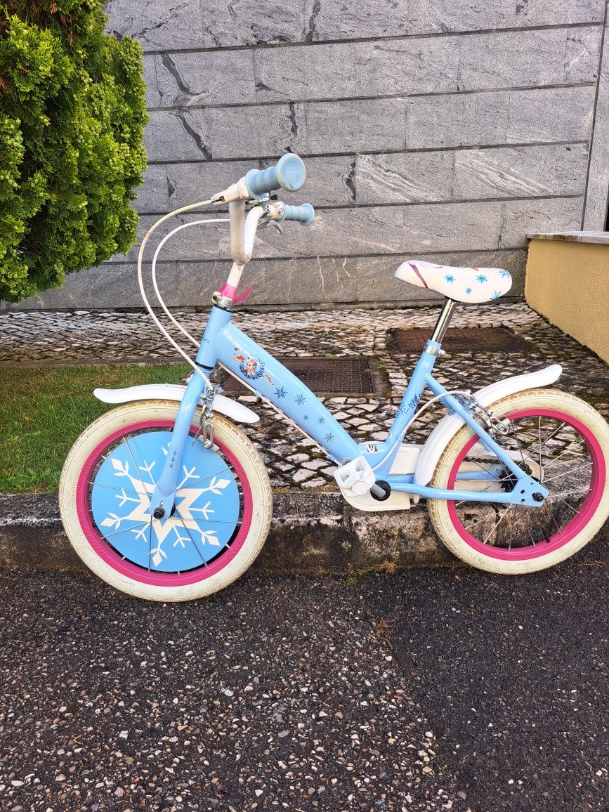 Bicicleta Elsa - frozen