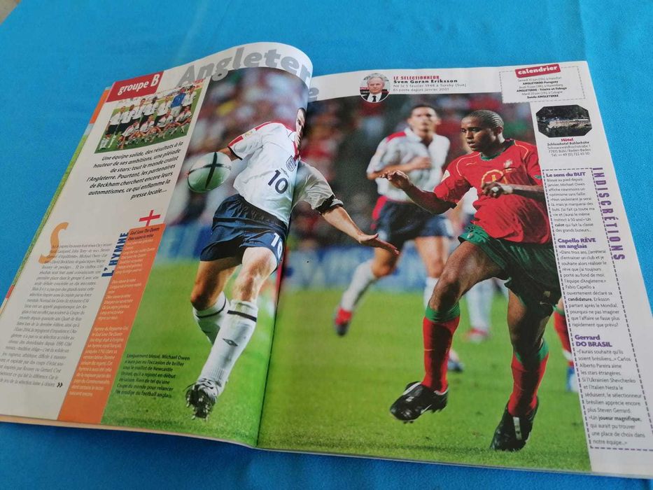 Revistas Onze Mondial e especial Mundial 1998