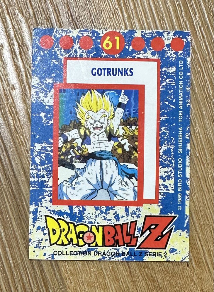 Carta Holografica Dragon Ball Z