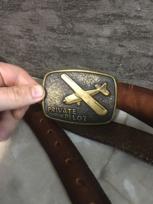 Колекційна пряжка Private Pilot 1981 рік