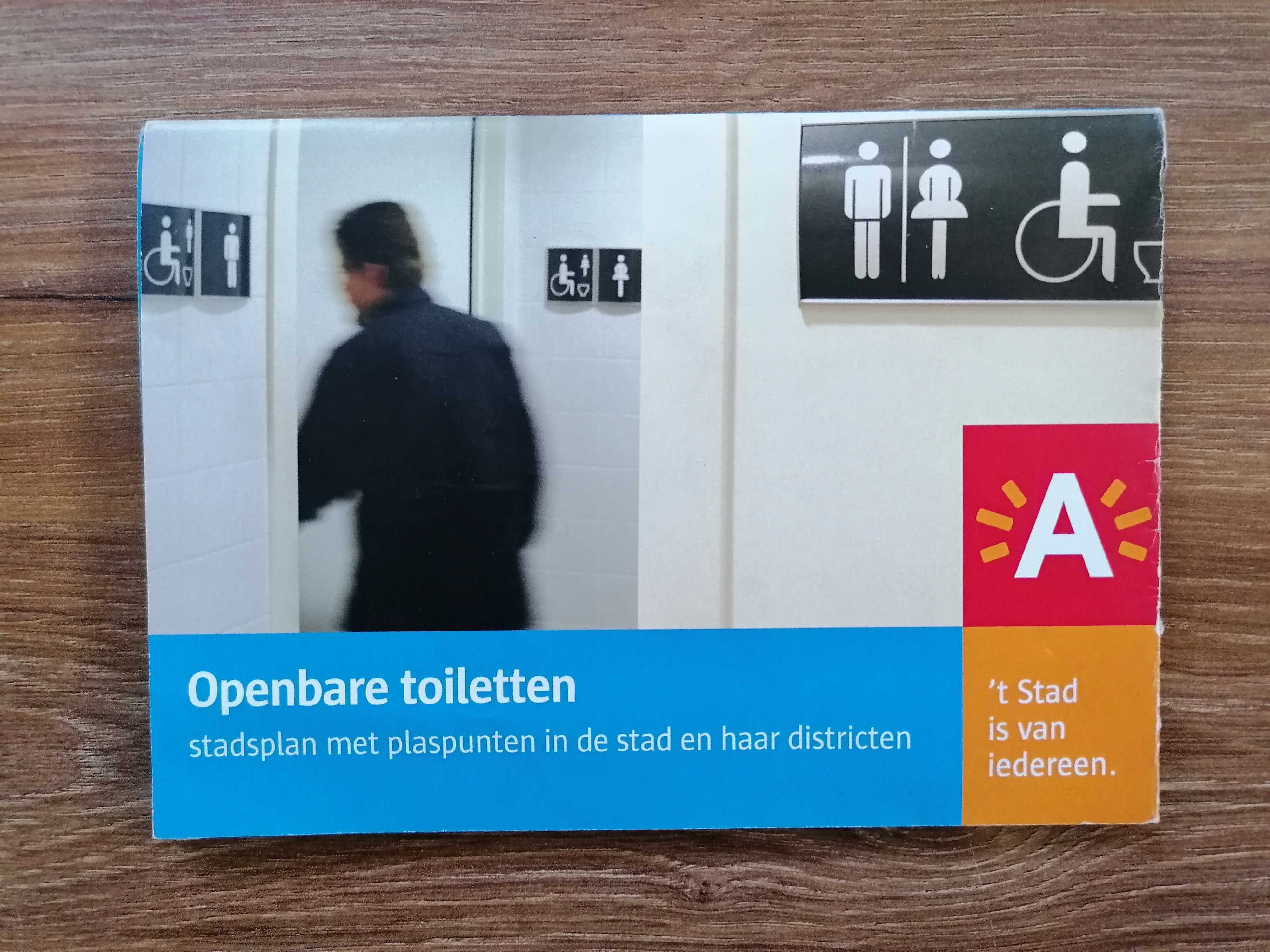 Antwerpen - Belgia - "Openbare toiletten"