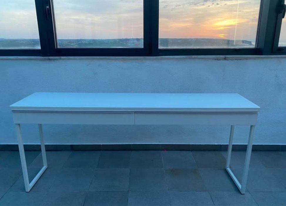 Secretária / Aparador BESTA Burs 180cm branca