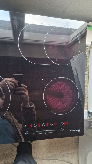 КОВЕЛЬ‼️ Варочна Поверхня Кераміка Бренду GASLAND 59×52см. Доставка