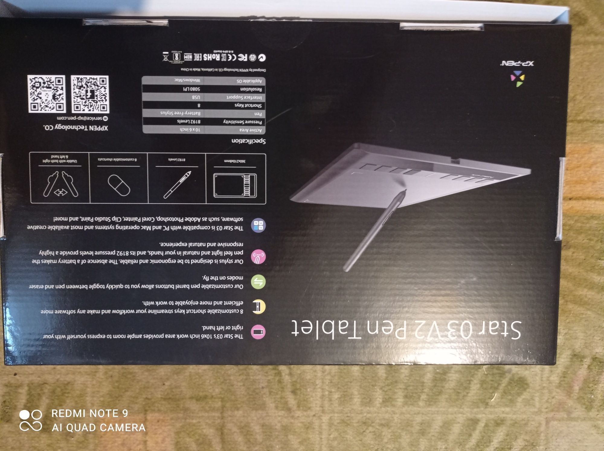 Tablet graficzny Star 03 V2 Pen tablet