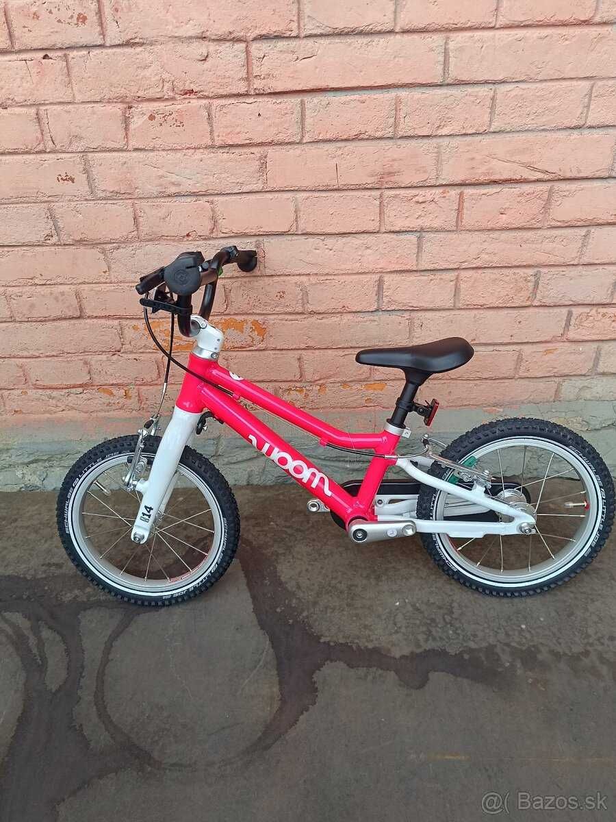 różowy rowerek woom GO 2