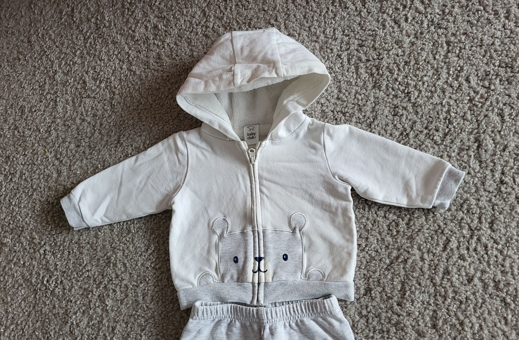 62 zestaw paczka dres dresik body bodziaki c&a miś