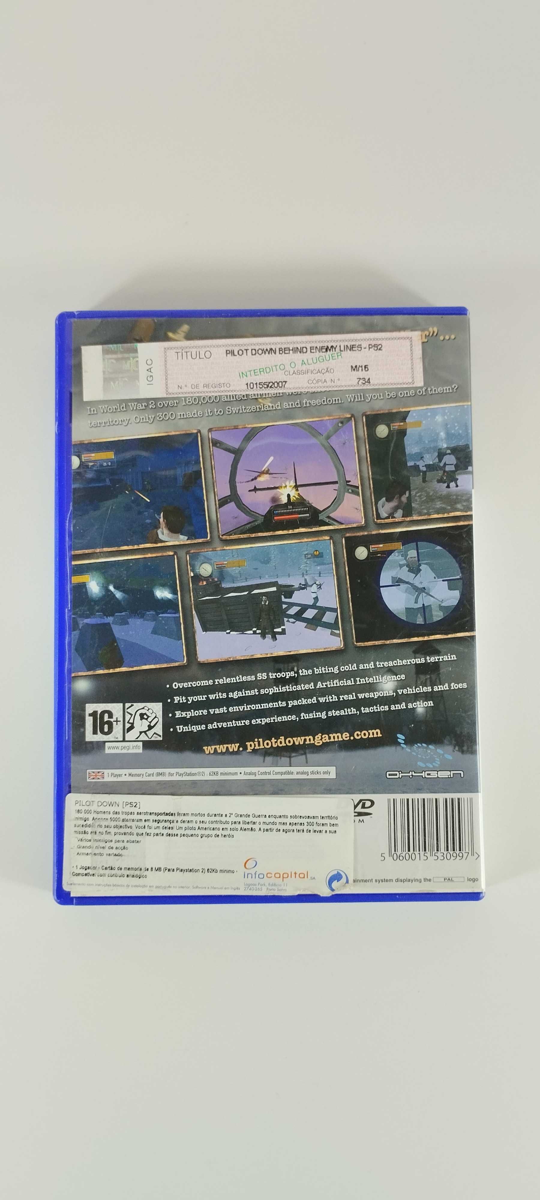 Pilot Down: Behind Enemy Lines Playstation 2 PS2