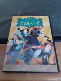 Dvd MULAN 2 II Filme Dobrado em PORTUGUÊS da Disney Mulam Animação