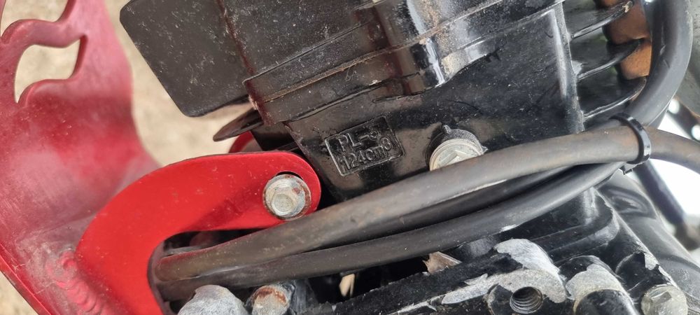 Pitbike 125cm3 com banco restaurado