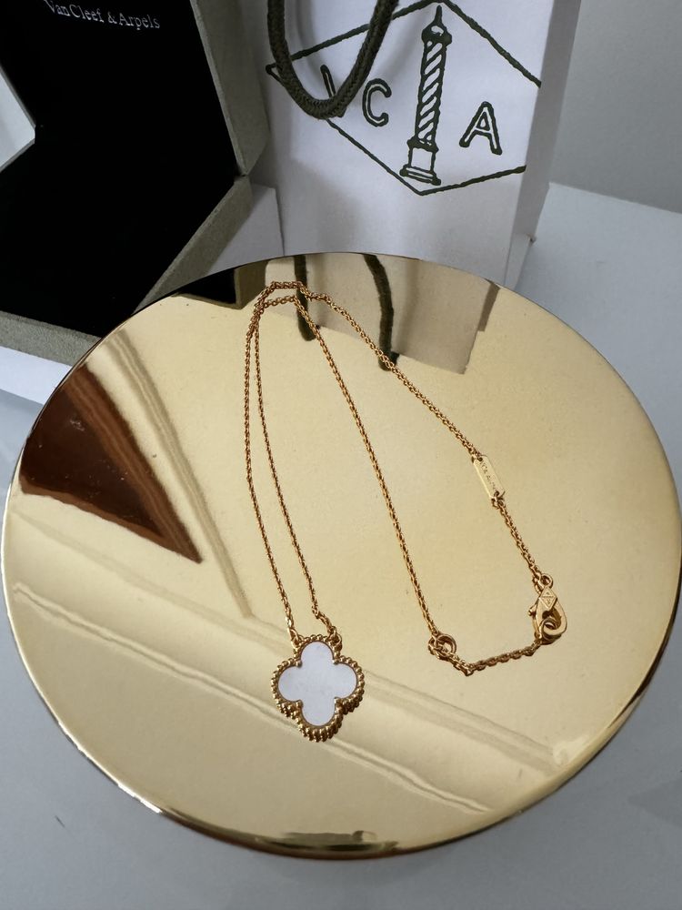 Van Cleef & Arpels naszyjnik, łańcuszek, perfekcyjny