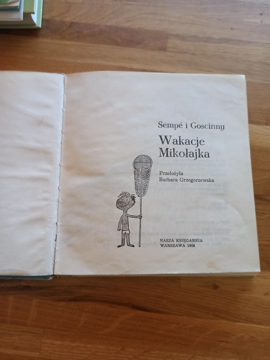 Wakacje Mikołajka Goscinny Sempre 1988