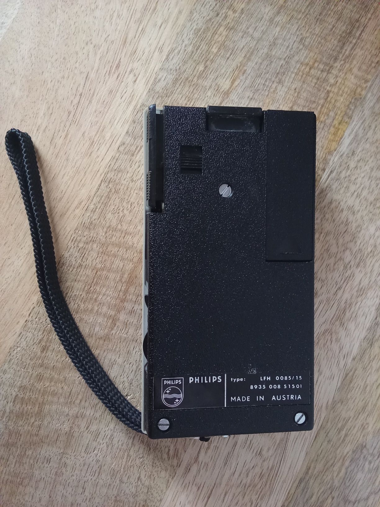 Stary retro dyktafon magnetofon kasetowy PHILIPS LFH 0085/15 vintage