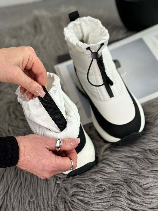 Дутики непромокашки, сірі, білі, чорні