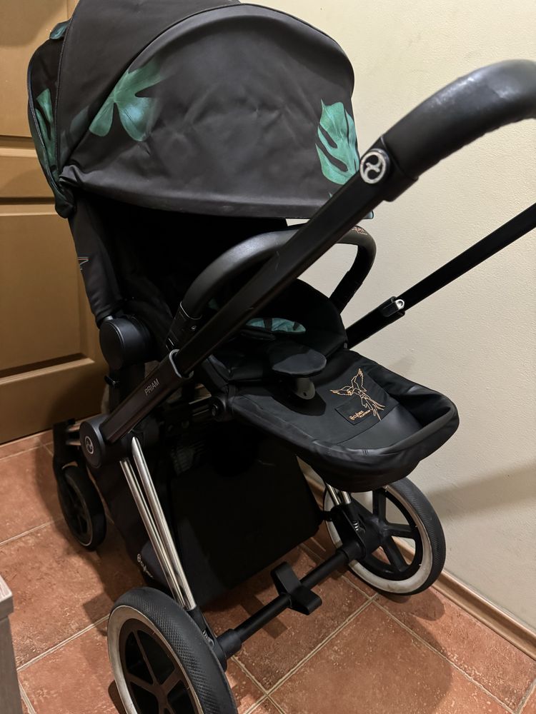 Коляска Cybex priam 2в1 прогулка и люлька