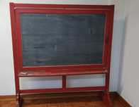 Quadro ardósia escola primária antigo