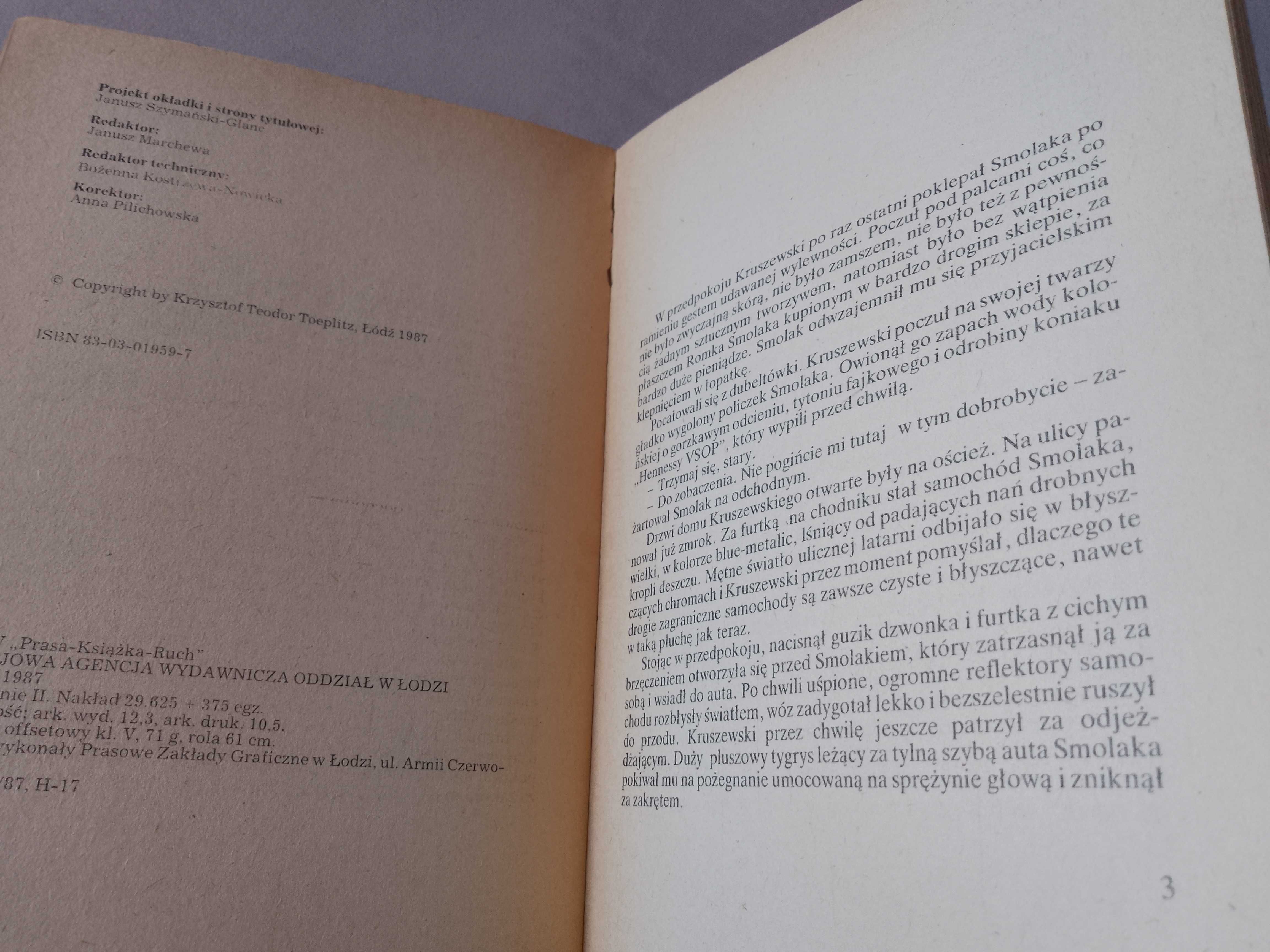 K. K. Toeplitz "Gorący kartofel" 1987