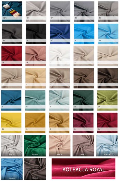 Łóżko tapicerowane GLAMOUR LUXE 120/140/160/180/200x200