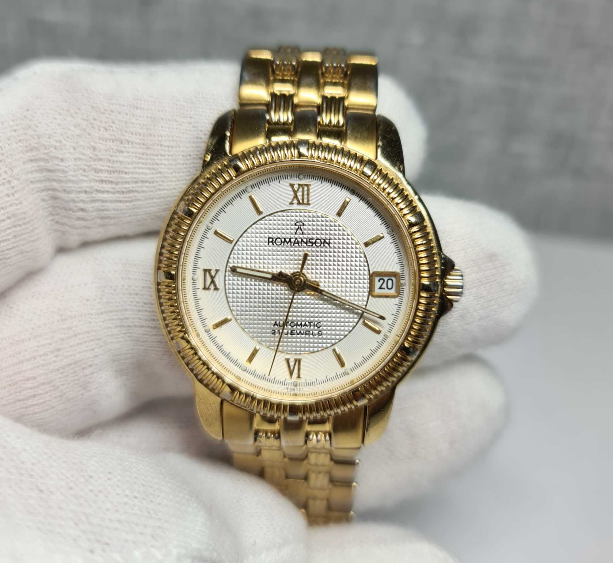 Чоловічий годинник Romanson Automatic Sapphire 34.5 mm