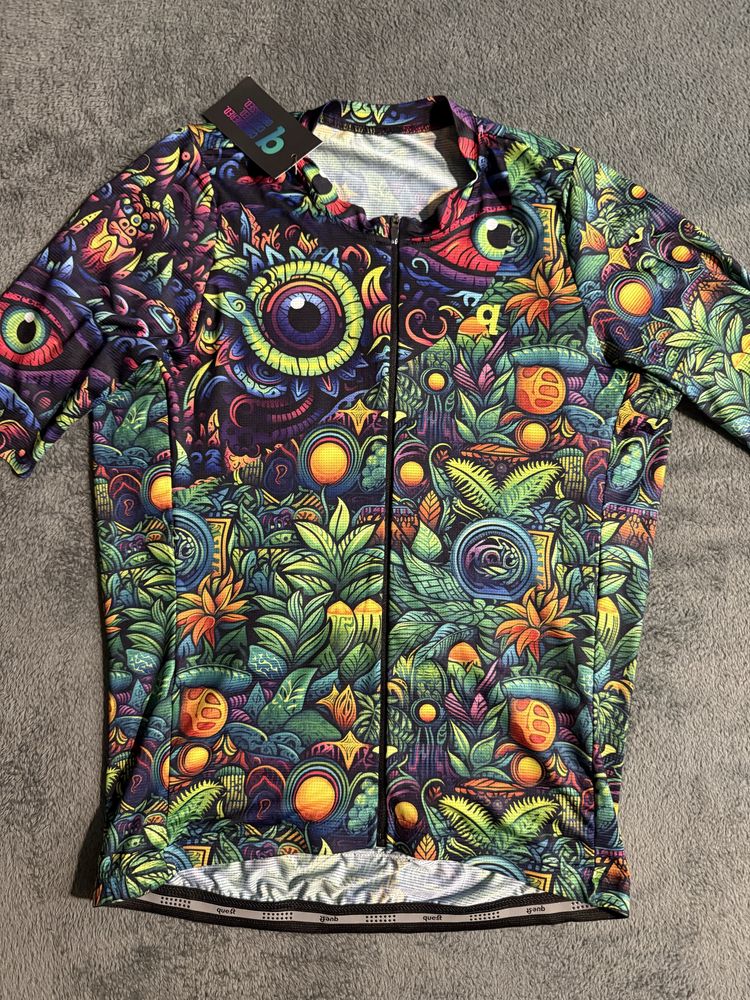 Koszulka rowerowa/kolarska Quest Exotic