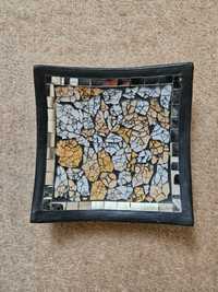 Talerz ozdobny z mozaiki