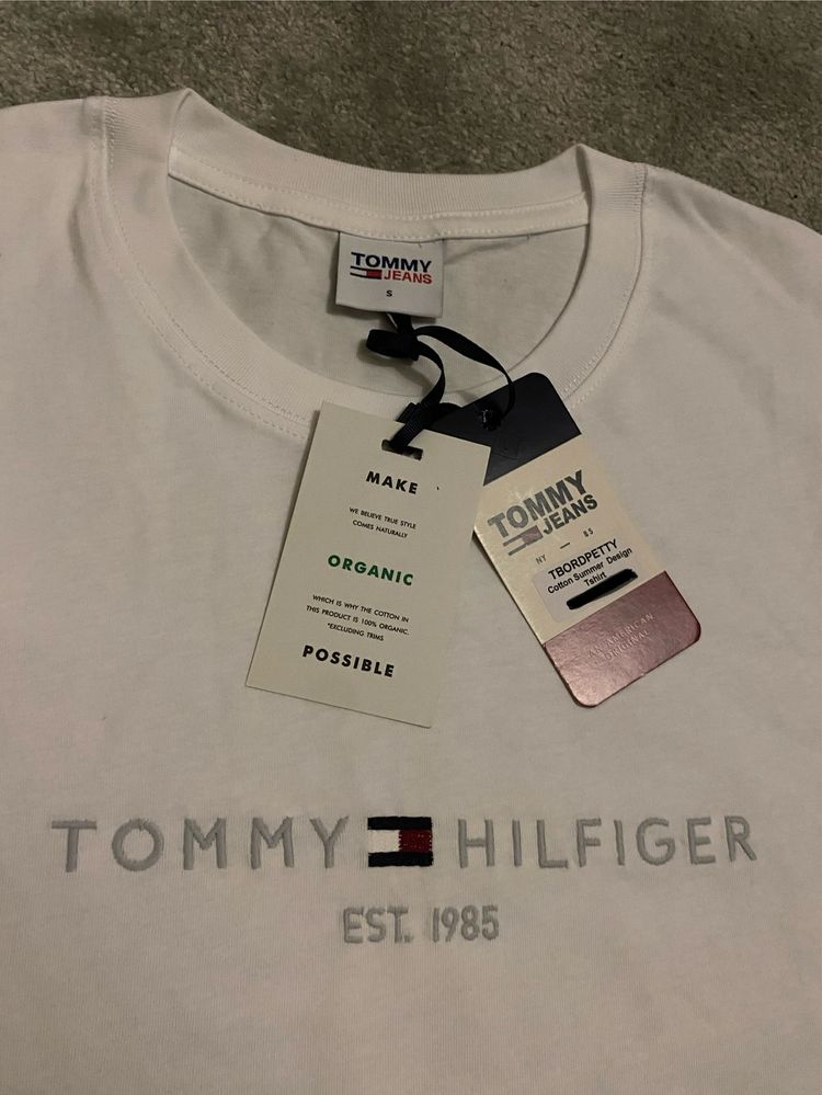 T-Shirt Tommy Hilfiger Branca