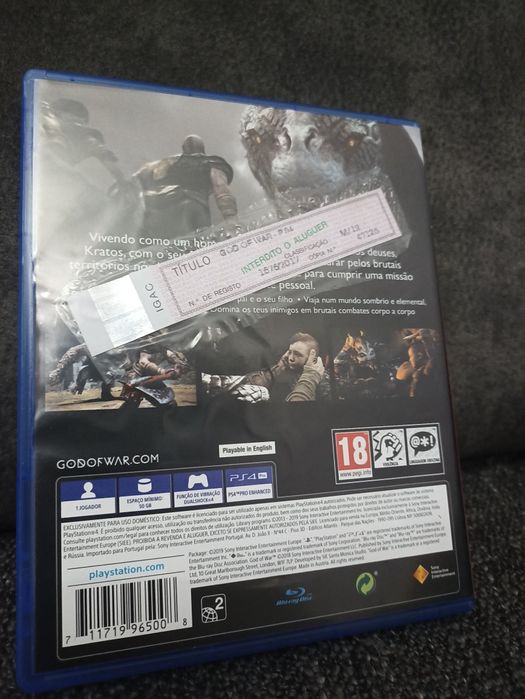 God off War PlayStation 4