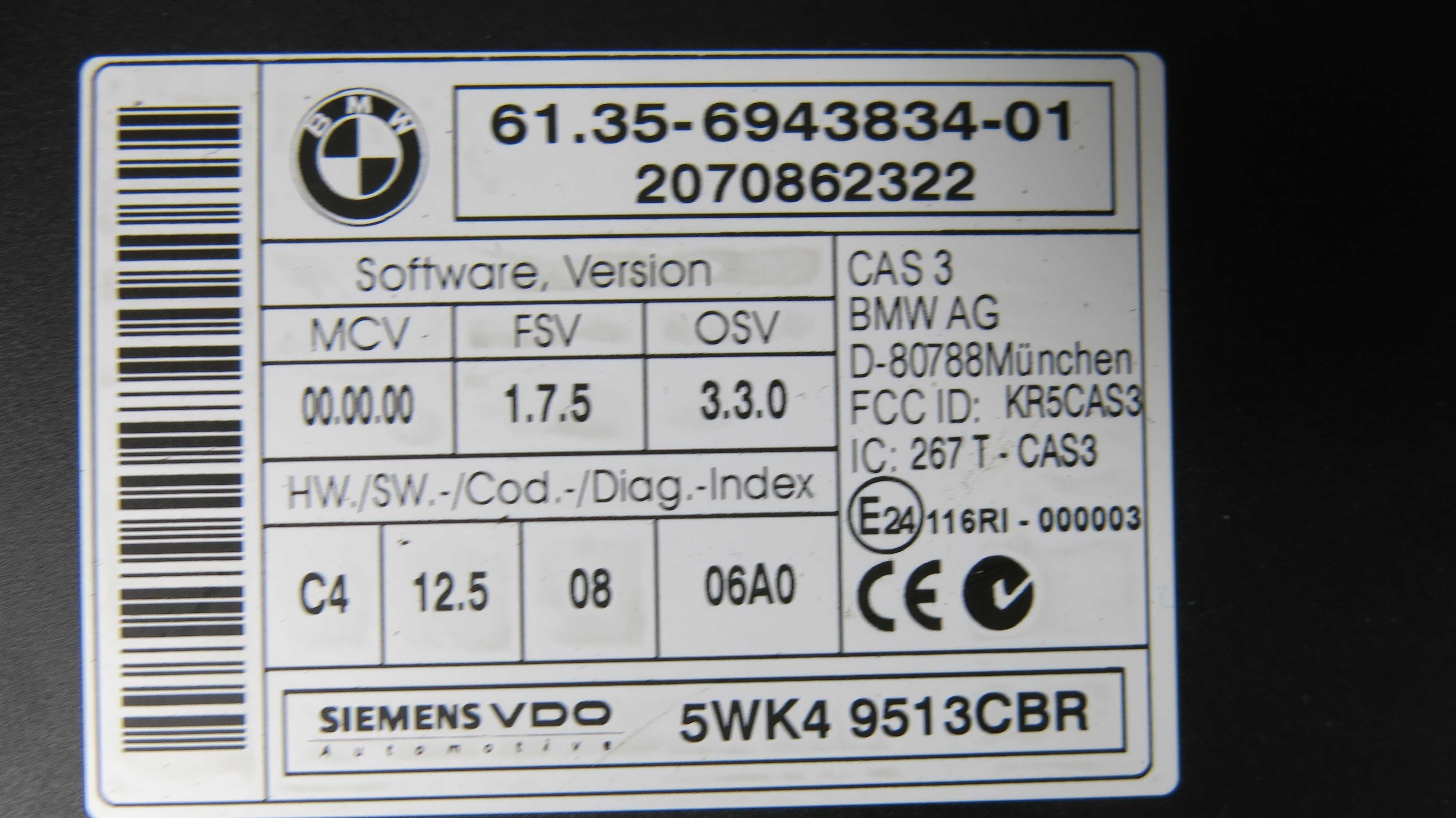BMW E60 E61 moduł komfortu