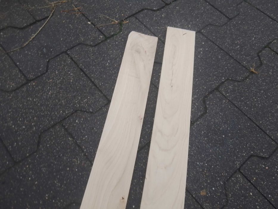 1,25 m Dębowa deska heblowana