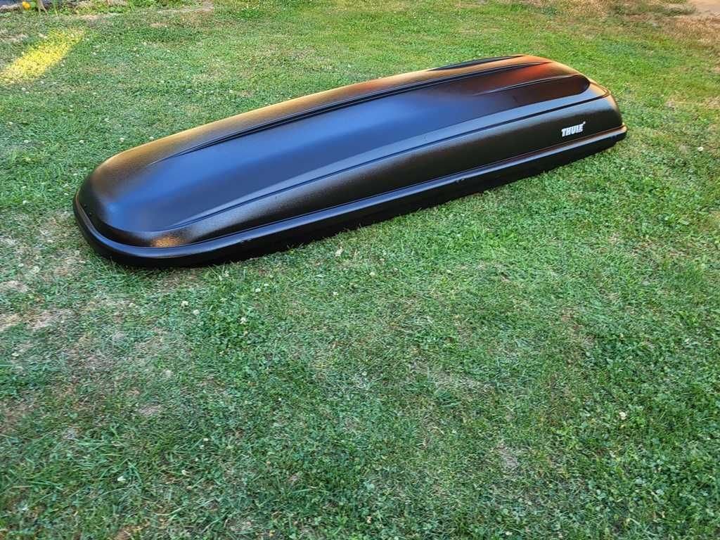Bagażnik box dachowy Thule 230x70x40 450 L boks XL na dach narty