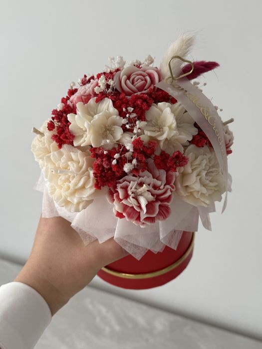 Flower box czerwień