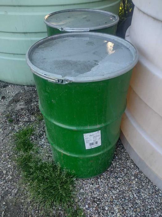 Beczka 240l metalowa bez dziur na rope np.