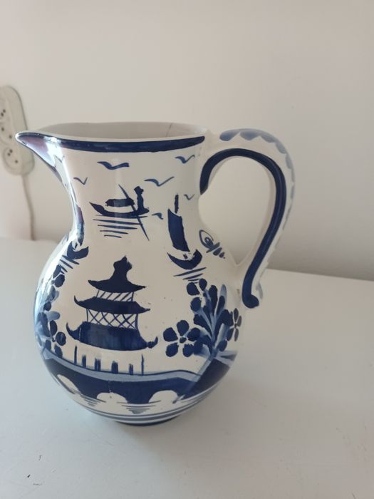 Caneca Antiga de Cerâmica Portuguesa