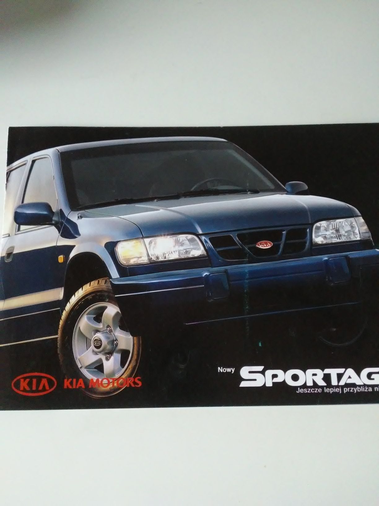 Prospekt samochodowy Kia Sportage