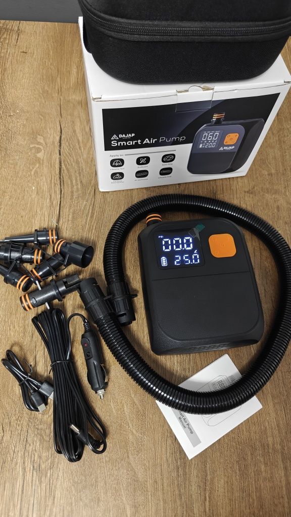 Pompka SUP 25 PSI 8000 mAh akumulator