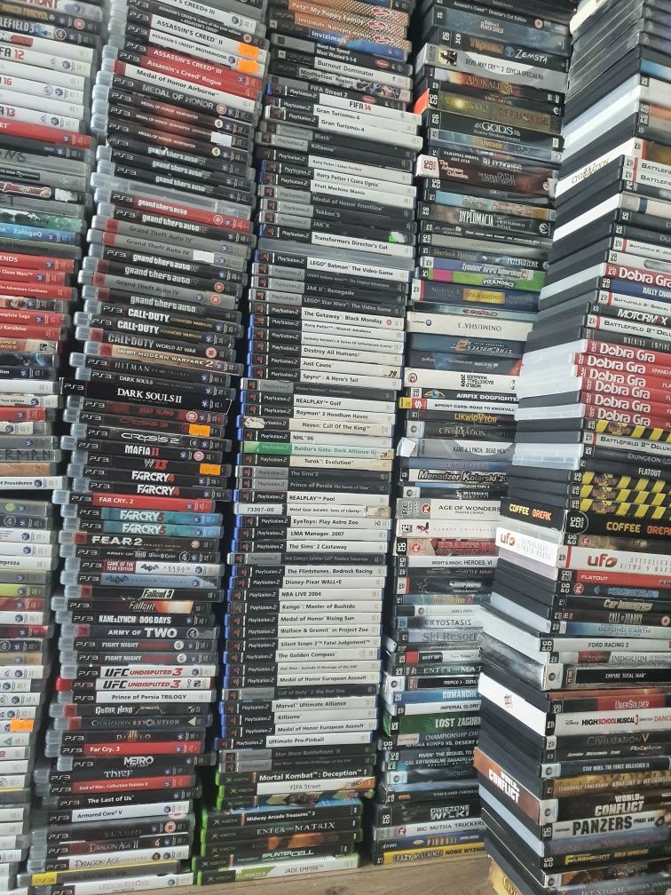 Sprzedam Zamienię DOWÓZ gry Ps2 Ps3 Ps4 Slim Pro Ps5.Xbox.360 one s X