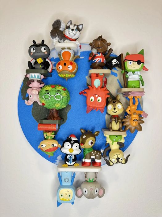 Prateleira de Parede 'Planeta Terra' para Tonies