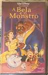 VHS Walt Disney Clássicos A Bela e o Monstro