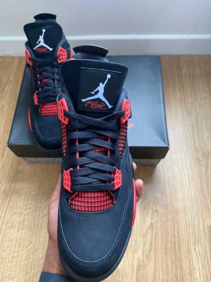Jordan 4 Retro Red Thunder R.43