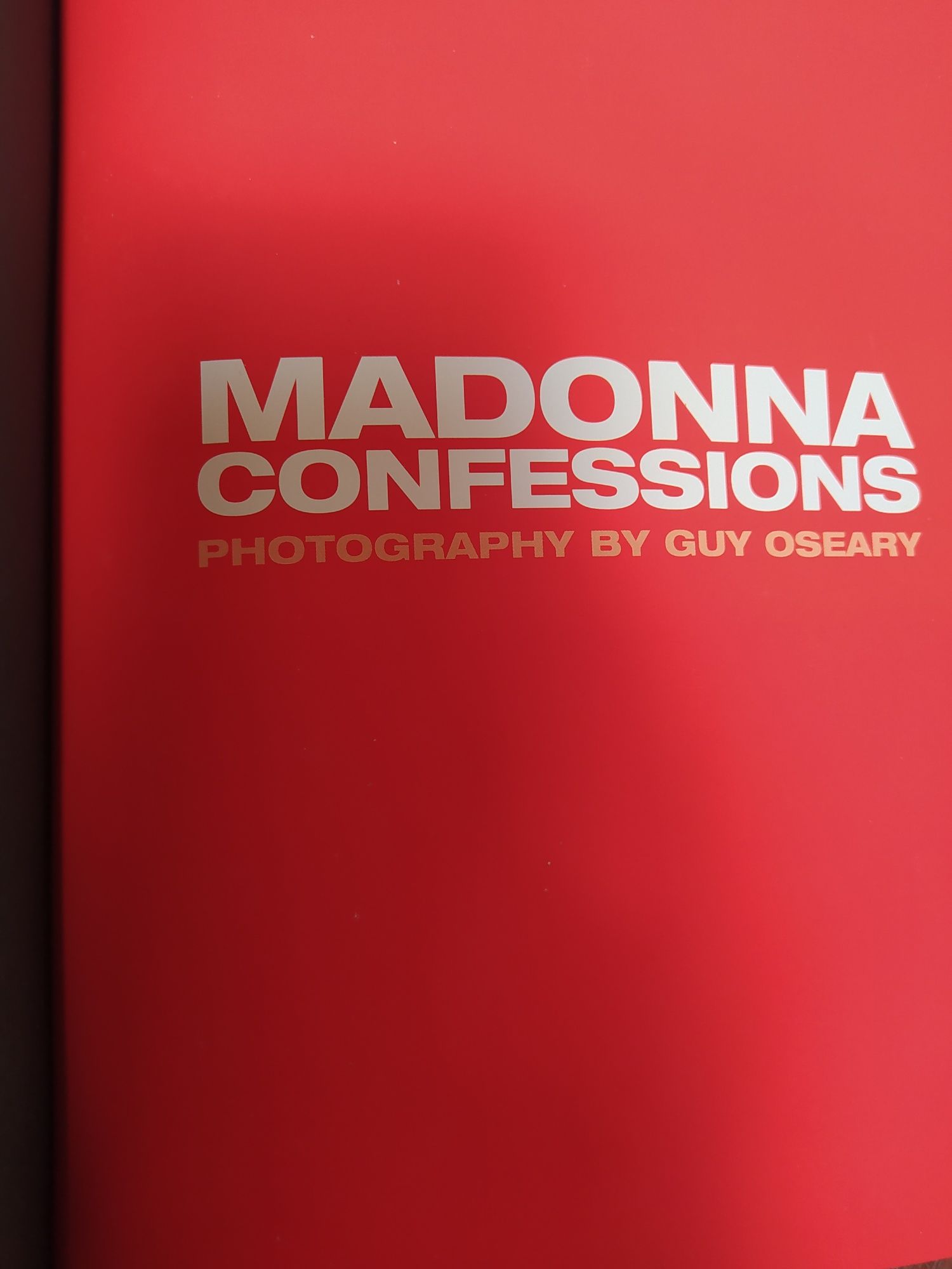 Livro Madonna Confessions by Guy Oseary