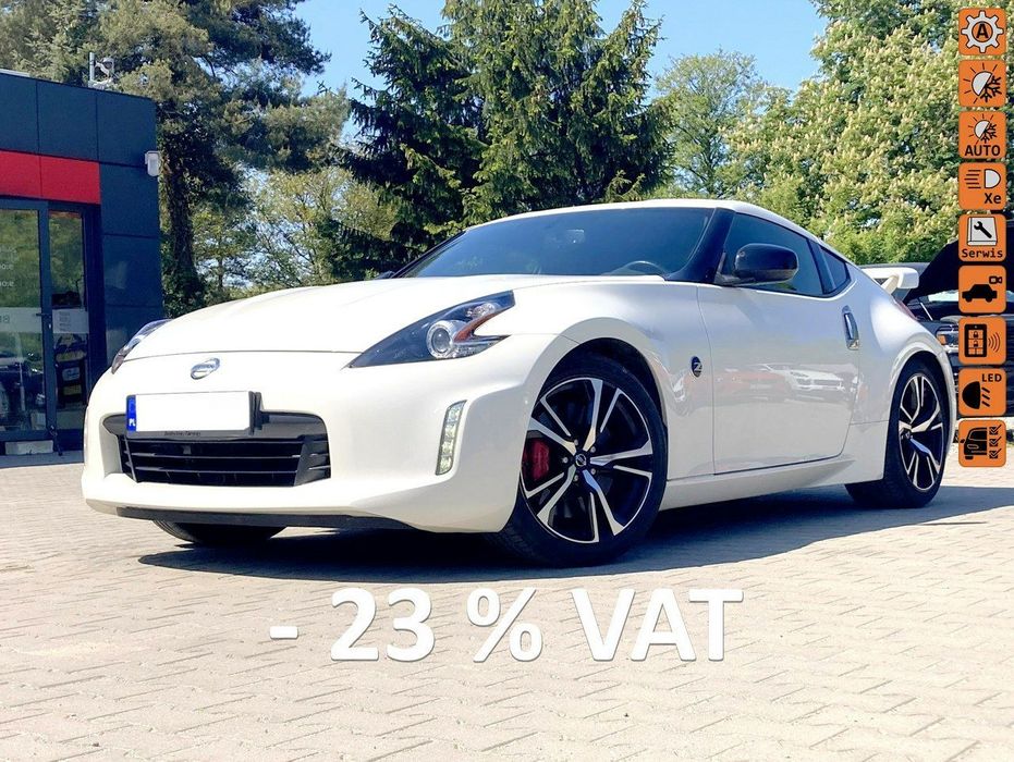Nissan 370 Z Niski przebieg * Super stan * Automat * Łopatki * Kamera cofania