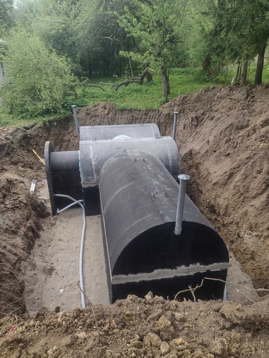 Piwnica betonowa ziemianka 2x350cm B30W8 solidna konstrukcja schody