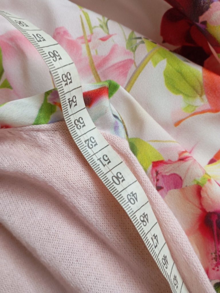 Ted Baker 12-13L markowy kardigan kwiaty elegancki