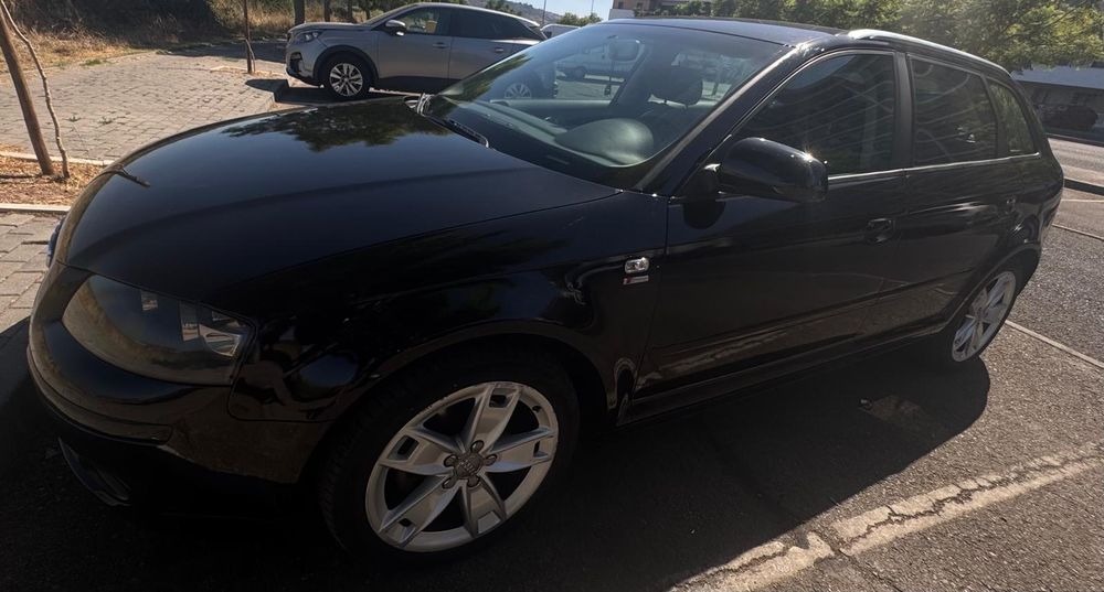 Audi A3 2.0 TDI, S line, Cx automatica DSG, 227 mil km, pintura nova