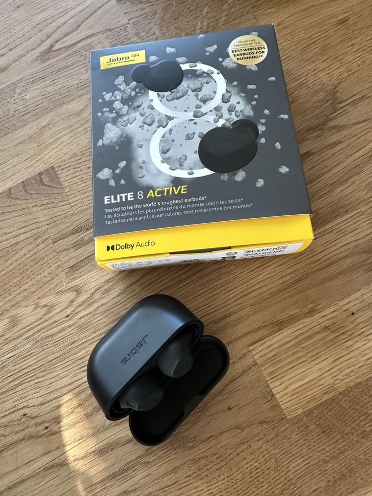 Słuchawki jabra elite 8 active idealny stan