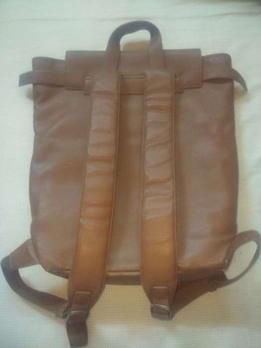 Saco e mochila da Zara original de couro