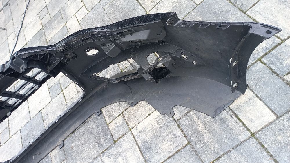 Audi a6 c7 zderzak 4g0 przód 11-14  przedni czarny ly9b