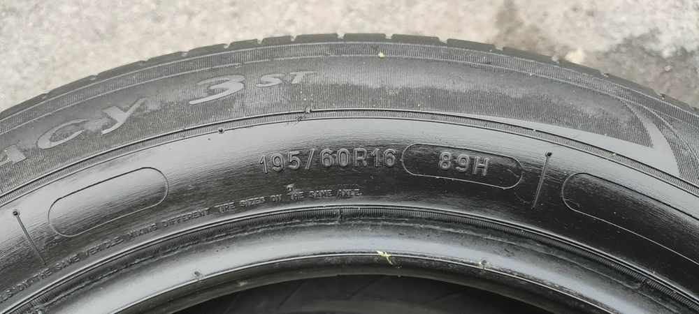 Резина Michelin літо 195/60 R16